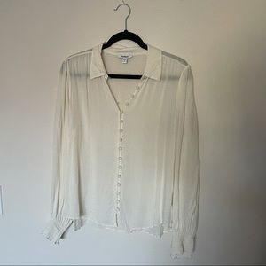 Express Smocked Cuff Portofino Shirt